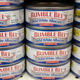 Bumble Bee albacore cans at a store in Mountain View, California